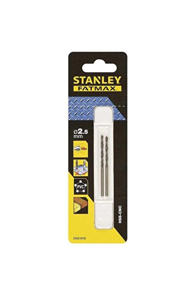 Stanley Sta51018 Metal Matkap Ucu 2,5mm (2'lı Paket)