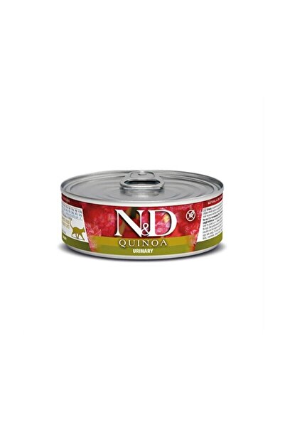n&dkonserve N&d Quinoa Urinary cu carne de rață 80 Gr pisică Hrană