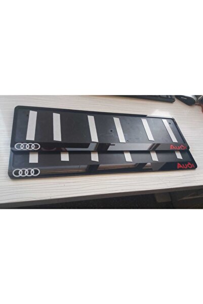 Great Master Audi Logolu Yazılı Tam Pleksi Plakalık Takımı 2 Adet