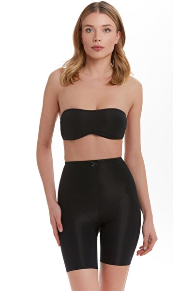 TEN Double Layer Long Leg Corset / Black