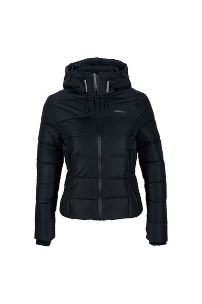 lumberjack 1w Sn31 Apresque Coat 1pr Γυναικείο μαύρο κοντό παλτό - 101044533