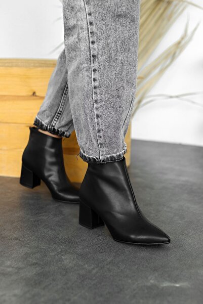 ZENNESHOES Дамски ботуши Betsy от черна кожа