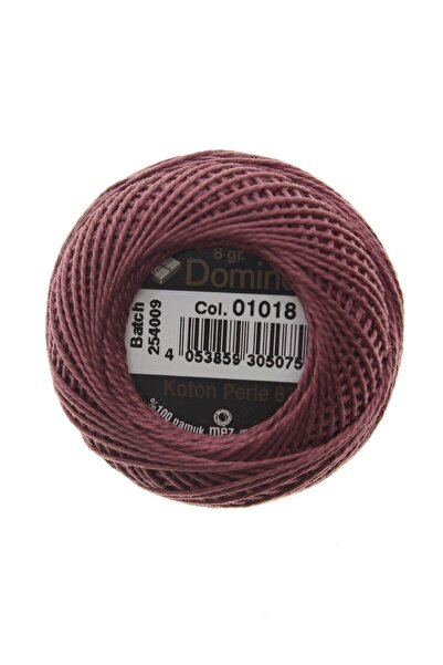 domino Koton Perle 8gr Embroidery Thread No:8 - 01018