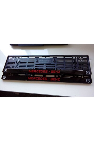 Great Master Mercedes Benz Amg Yazılı Logolu Plakalık Seti 2'li Takım