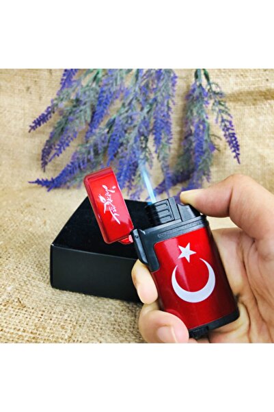 Arda-Han Ticaret Türk Bayraklı Pürmüzlü Çakmak
