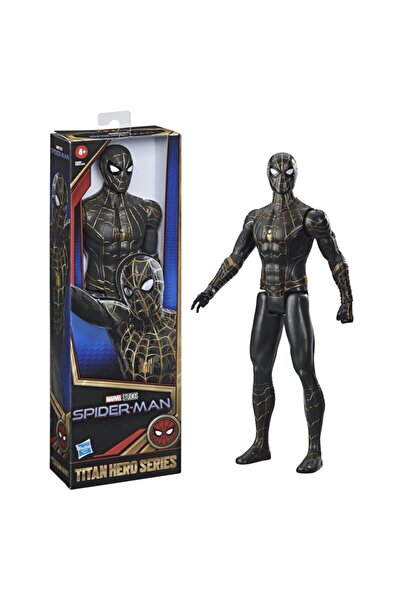 Hasbro Marvel Studıos Spider-man Titan Hero Figur Black And Gold Spiderman
