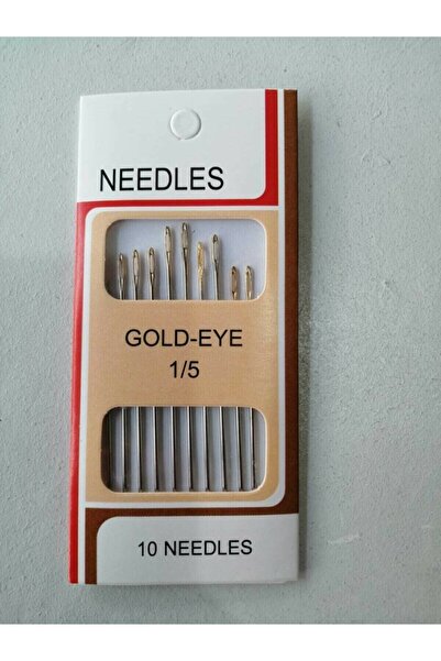 Genel Markalar Dikiş Nakış Iğne Seti 10'lu Demirbaş
