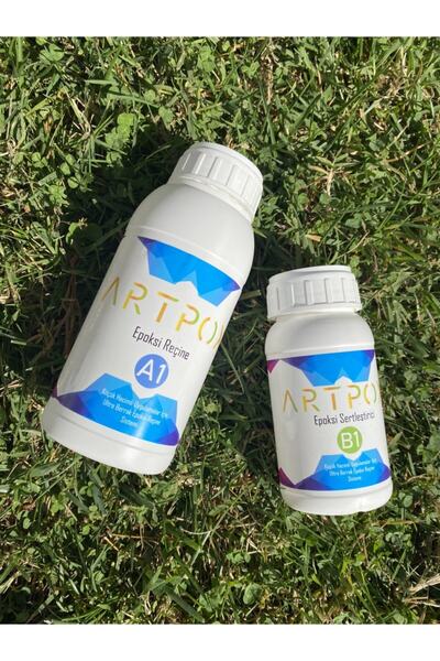HOBİM KİMYA Artpox 750gr Ultra Şeffaf Epoksi Reçine Ve Sertleştiricisi
