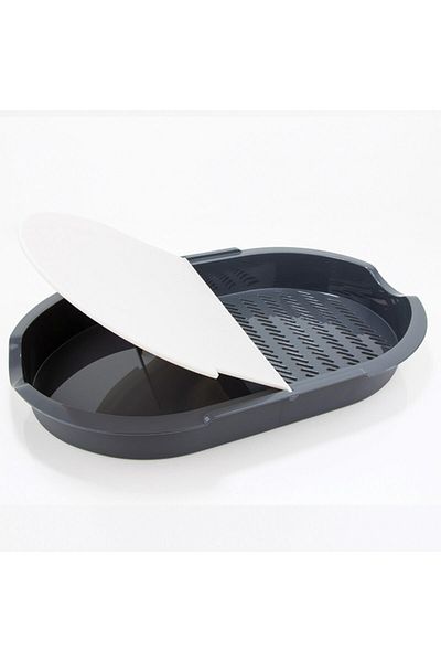 OMAK Decobella Double Chamber Cutting Board