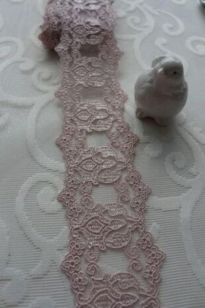 SHERLOCK HOME Legendary Guipure Lace Pink 8f0012