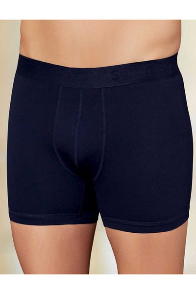Şahinler Navy Blue Lycra Boxer New Season (6 Τεμάχια Οικονομικό Πακέτο) me031