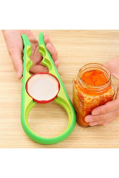 BEYZANA Squeezing Canned Bottle Lid Opening Apparatus Lid Opener Tool Opener
