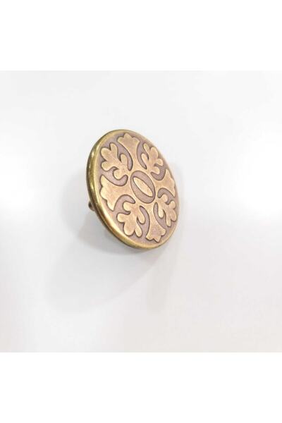 ARON Metax Elit Düğme Kulp Antik Sarı Mobilya Vestiyer Çekmece Komidin Dolap ...