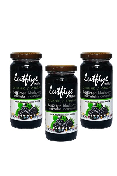 LUTFIYE Organik Böğürtlen Marmelatı