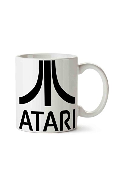 ART HEDİYE Atari Logo Printed Mug - Two Sides Design