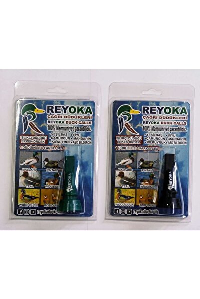 REYOKA Islıkçı Ördek Çağrı Düdüğü yeşilbaş