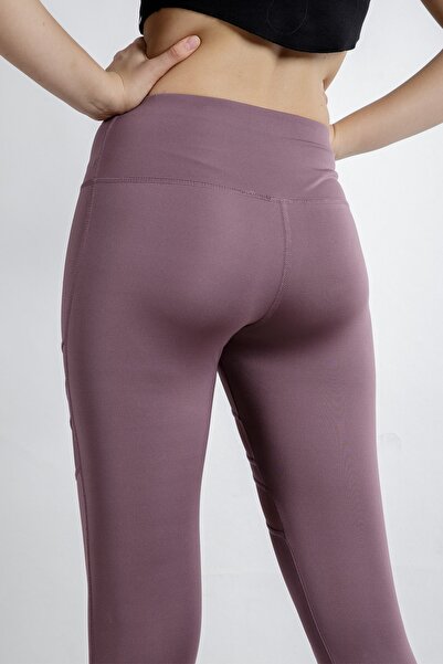 cervus Tulle Detailed High Waist Flexible and Recovery Sports Leggings