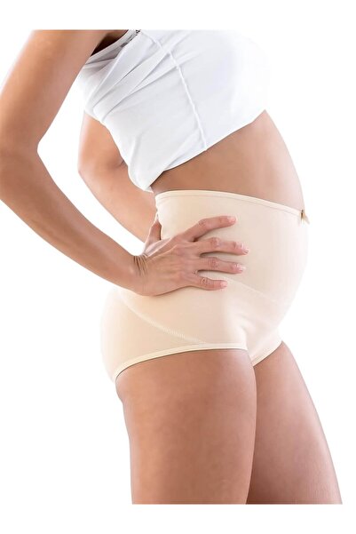 Generic Brand Women's Skin Color Cotton Maternity Panties with Abdominal and ...