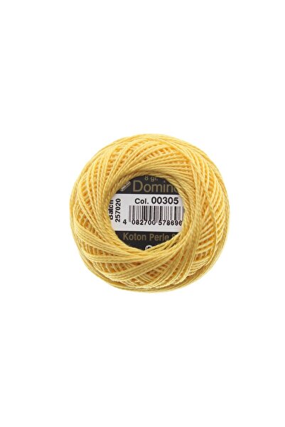 domino Koton Perle 8gr Embroidery Thread No:8 - 00305
