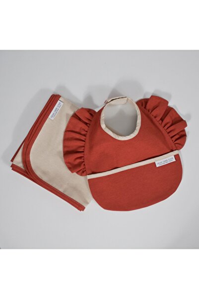 Dear Deer Love مريلة مقاومة للسوائل وغطاء كرسي مرتفع - مجموعة Blw / مريلة مكش...