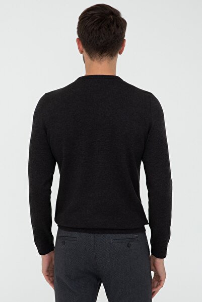 Pierre Cardin Antrasıt Melanj Erkek Kazak G021SZ0TK.000.1281807