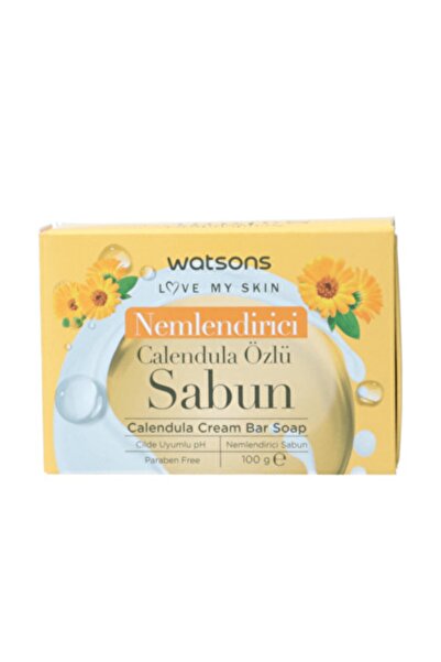 Watsons Face and Bath Soap Moisturizing with Calendula Extract 100 Gr