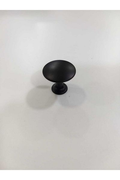 ARON (5 PCS) Flat Knob Handle Matte Black Furniture Drawer Cabinet Nightstand Dresser Console Handle