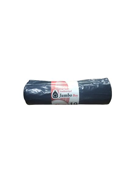 farmakoli Industrial Jumbo Garbage Bag 80x110 Cm Black 8 Kg 200 Pieces