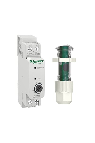 SCHNEIDER Electric Cct15285 Acti 9 Ic2000 Iç Ortam 2-2000 Lux Alacakaranlık S...