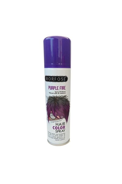 Morfose Hair Color Spray 150ml Renkli Saç Spreyi (mavi+mor)
