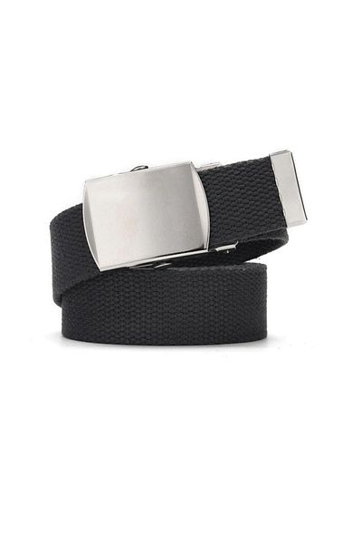 SDTN Μαύρη καμβά ζώνη Unisex Sports Tactical Style