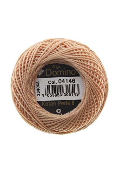 domino خيط تطريز كوتون بيرل 8 جرام رقم: 8 - 04146