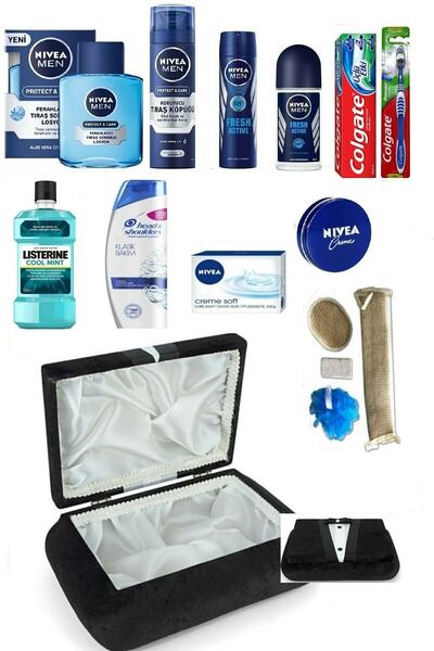 NIVEA Damat Söz Nişan Ceyız Sandıgı Bohca Seti +cilt Bakım Seti