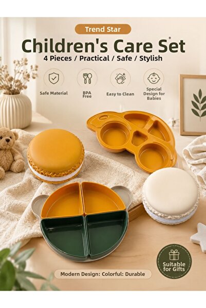 Clinica Home 4 Piece Child Care & Feeding Set