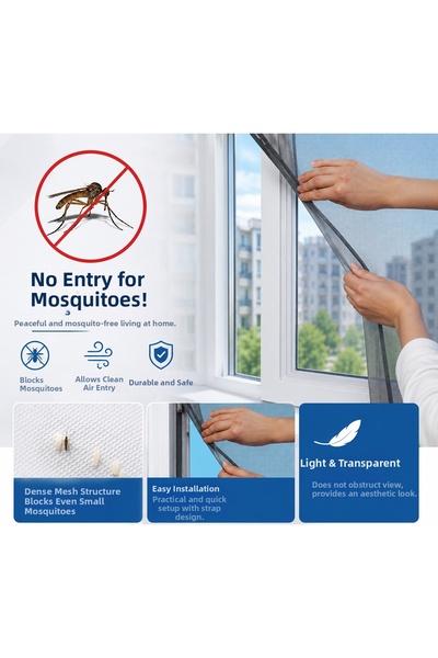 PIRISA 10 bucăți plasă de insecte adezivă reglabilă pentru geam 70x125 cm
