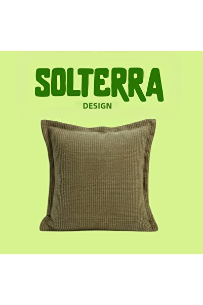 Solterra Design غطاء مقعد من قماش الشانيل الأخضر عالي الجودة (مقاس داخلي 45x4...
