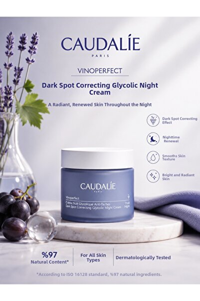 Caudalie Vinoperfect Dark Spot Night Care Cream That Reduces the Appearance o...