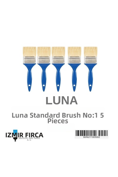 İzmir Fırça Luna Standard Trimming Brush No:1 (5 Pcs)