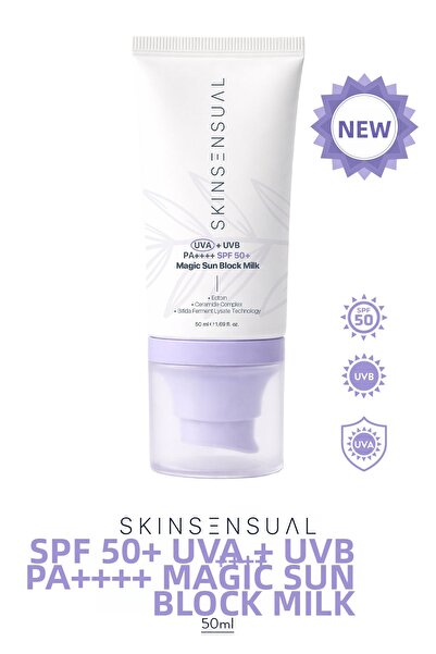 Skin Sensual Magic Sun Block Milk Spf 50+ New Generation Filtered Facial Suns...