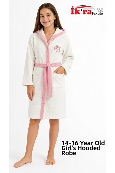 şenkahveci tekstil Single Waiter's Children's Bathrobe