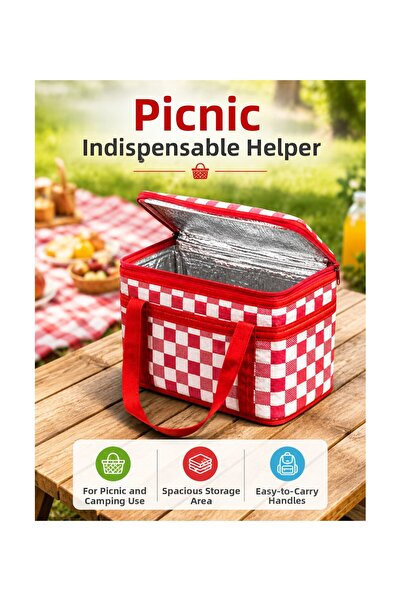 pınaxar 25 Liter Large Volume Thermos Bag Durable Zippered Heat Preservation ...