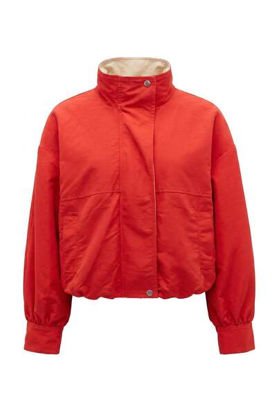 Trendyol Collection Palton supradimensionat roșu TWOAW26MO00118