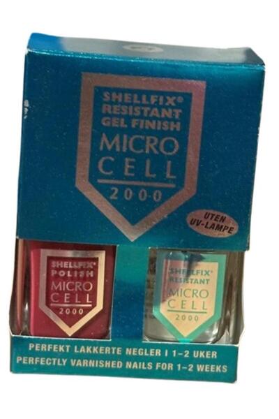 SHELLFIX RESISTANT GEL FINISH MICRO CELL 2000 Micro Cell: Set Ojă Semipermane...