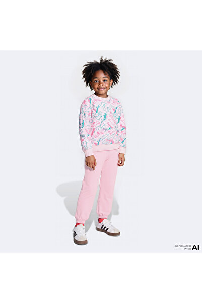 adidas Σετ Adiraptor Βρεφικό Σετ Φόρμας Ροζ