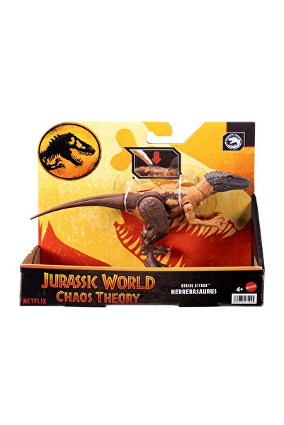mattel LUMEA JURASICĂ TEORIA HAOSULUI ATAC DINOZAUROUL HERRERASAURUS