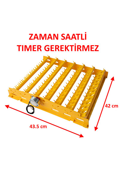 YCL Kuluçka Bıldırcın Gelişim Viyolü(168'lik,1/240 Rpm Motorlu,Zamanlayıcılı)