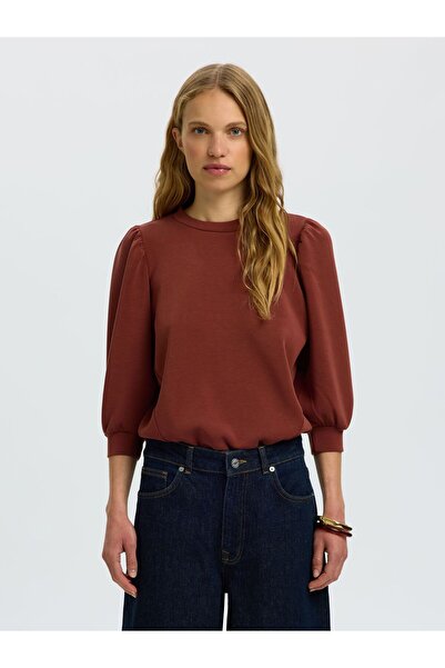 SELECTED Sweatshirt Puffärmel