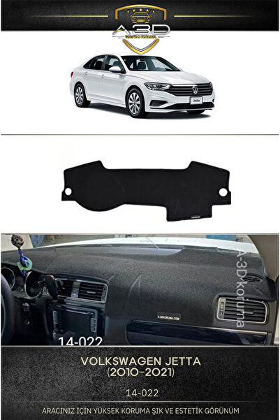 A3D TORPİDO KORUMA Volkswagen Jetta (2010+) Dashboard Protection Protective C...