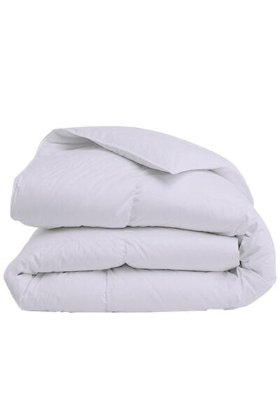 PRİVATE 2 bucăți tip hotel pilota dublă din bumbac alb din bumbac 195x215 cm