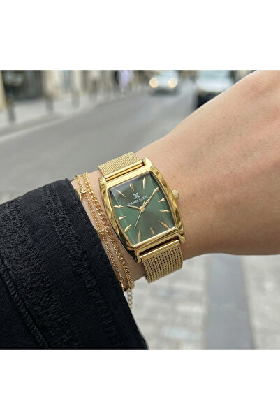Daniel Klein Premium Gold Mesh Band Watch for Women DK.1.14119-4